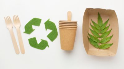 Embalagens sustentáveis para ser amigo do meio ambiente