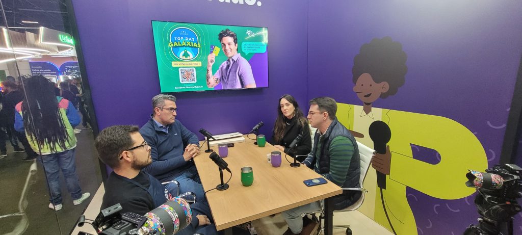 Podcast Alelocast, realizado durante o segundo dia do CONARH 2024