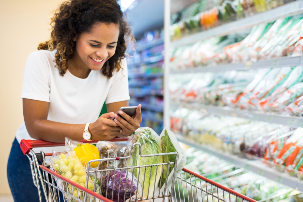 Compras para ter uma alimentação saudável