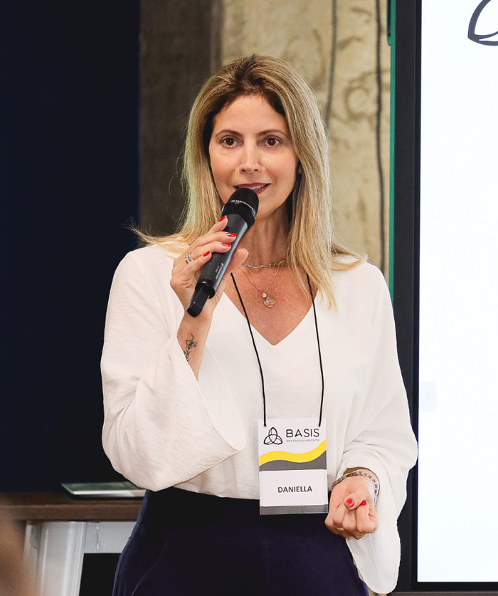Daniella Soncine, diretora da consultoria Basis Desenvolvimento.